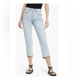 Rag & Bone Nina High Waist Cigarette Cropped Jeans